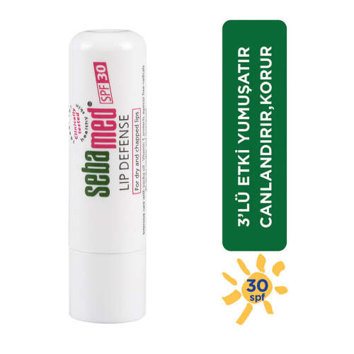 Sebamed SPF 30 Üçlü Etkili Dudak Kremi 4.8 gr - 3