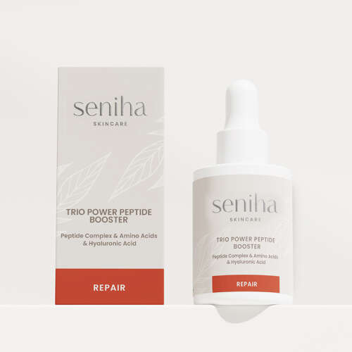 Seniha Skincare Trio Power Peptide Booster Serum 30 ml - Seniha Skincare