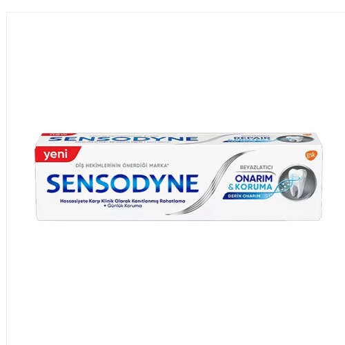 Sensodyne Whitening Repair Protect Diş Macunu 75 ml - 1