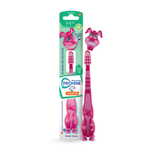 Sensodyne Promine Çocuklar İçin Yumuşak Diş Fırçası -Pembe Tavşan - Sensodyne