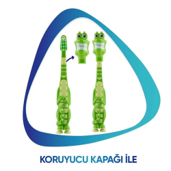 Sensodyne Promine Kids 3-5 Yaş Yumuşak Diş Fırçası - Sevimli Timsah - 2