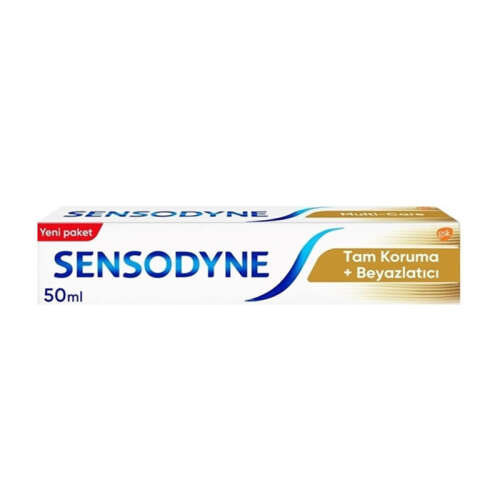 Sensodyne Tam Koruma ve Beyazlatıcı Diş Macunu 50 ml - Sensodyne