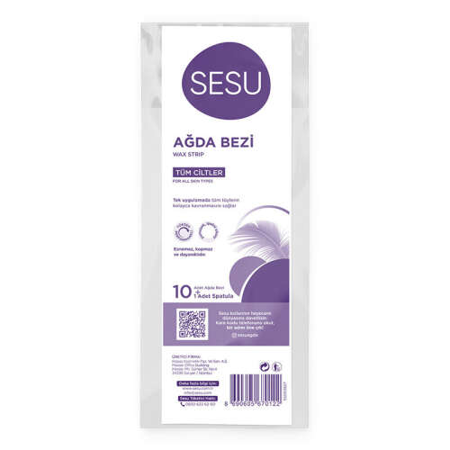 Sesu Ağda Bezi 10 Adet - Sesu