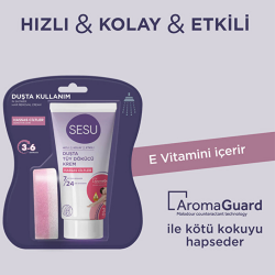 Sesu Duşta Tüy Dökücü Krem Hassas 150 ml - 1