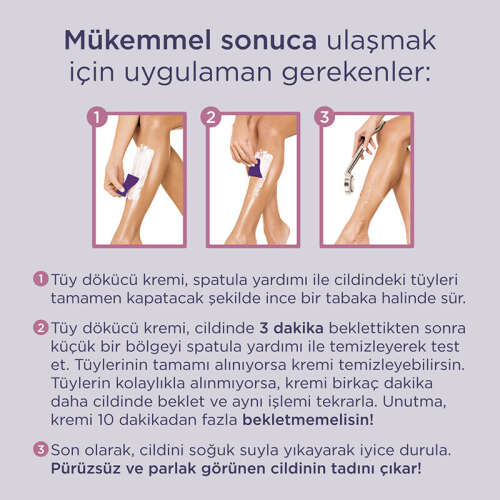 Sesu Hassas Ciltler için Tüy Dökücü Krem 40 ml - 2
