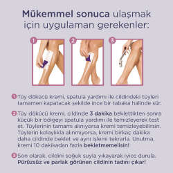 Sesu Hassas Ciltler için Tüy Dökücü Krem 40 ml - 2