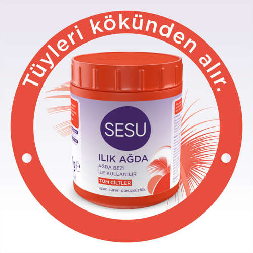 Sesu Ilık Ağda 250ml - Sesu