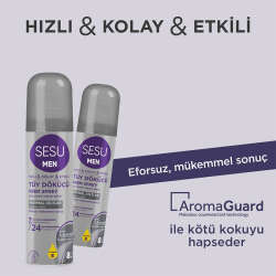 Sesu Men Tüy Dökücü Krem Sprey 150 ml - 3