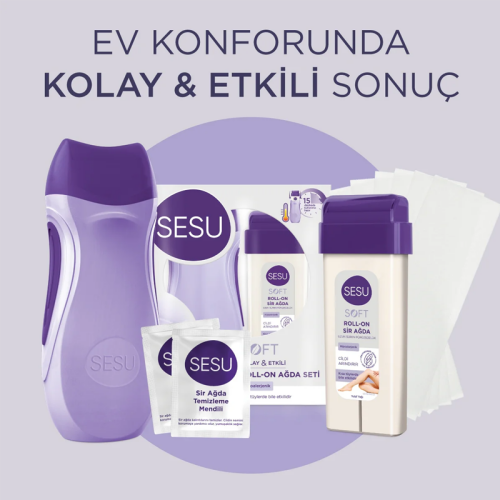 Sesu Soft Roll-on Ağda Seti - 2