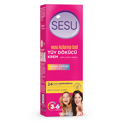 Sesu Tüy Dökücü Krem 100 ml - Sesu