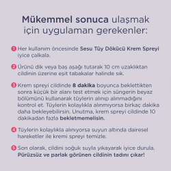 Sesu Tüy Dökücü Krem 150 ml - 4