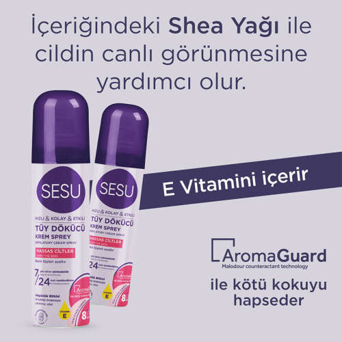 Sesu Tüy Dökücü Krem 150 ml - Sesu