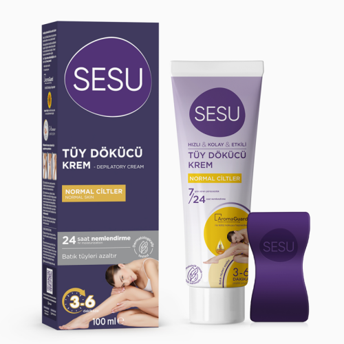 Sesu Tüy Dökücü Krem Normal Ciltler 100 ml - Sesu