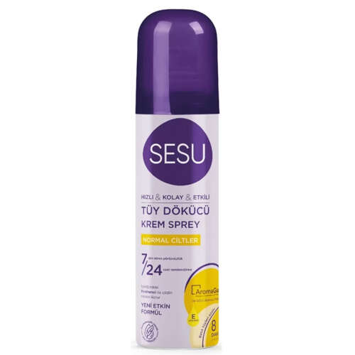 Sesu Tüy Dökücü Krem Sprey 150 ml - Normal Tüyler - 1