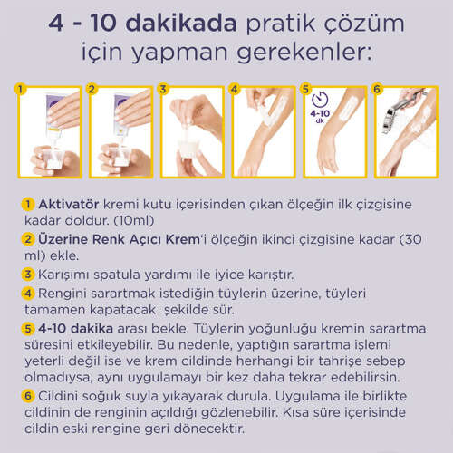 Sesu Tüy Sarartıcı Krem 35gr+18gr - 5