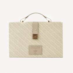 Shayen Paris Parisian Ivory Makyaj Çantası - 1