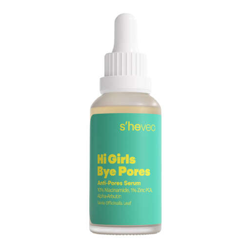 She Vec Hi Girls Bye Pores - Niacinamide + Zinc PCA 30 ml - She Vec