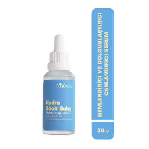 She Vec Hydra Back Baby Hyaluronic Acid B5 Vitamin 30 ml - 7