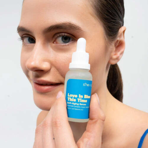 She Vec Love In Blue This Time Anti-Aging Serum 30 ml - 3