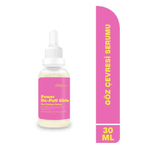 She Vec Power De Puff Girls Caffeine + Glutathione + HA 30 ml - 2