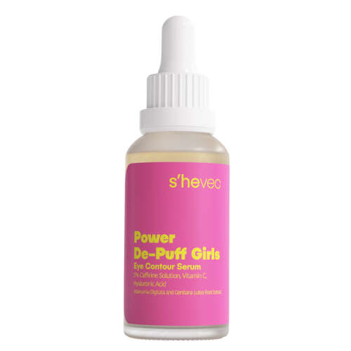 She Vec Power De Puff Girls Caffeine + Glutathione + HA 30 ml - 4