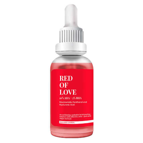 She Vec Red Of Love AHA+ BHA Yüz Peelingi 30 ml - She Vec