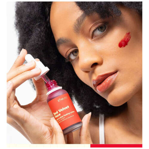 She Vec Red Velvet Face AHA+ BHA Yüz Peelingi 30 ml - 2