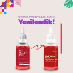 She Vec Red Velvet Face AHA+ BHA Yüz Peelingi 30 ml - 4