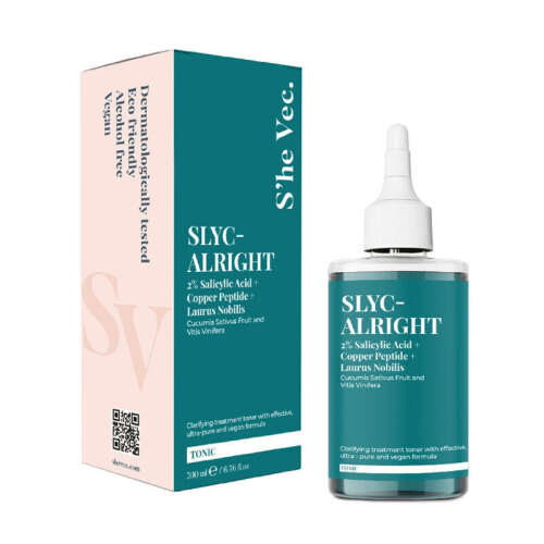 She Vec Slyc-Alright Salisilik Asit İçeren Tonik 200 ml - She Vec