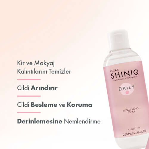 Shiniq Daily Tüm Ciltler İçin Dengeleyici Tonik 200 ml - 3