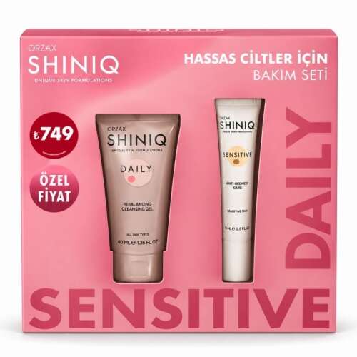 Shiniq Hassas Ciltler İçin Bakım Seti - Shiniq