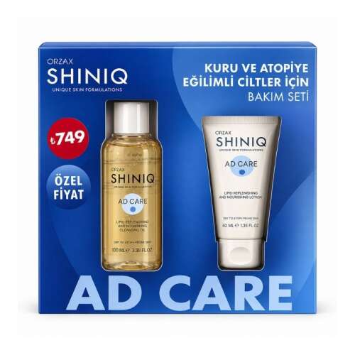 Shiniq Kuru Ciltlere Özel Bakım Seti - Shiniq