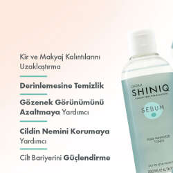 Shiniq Sebum Gözenek Sıkılaştırıcı Tonik 200 ml - 3