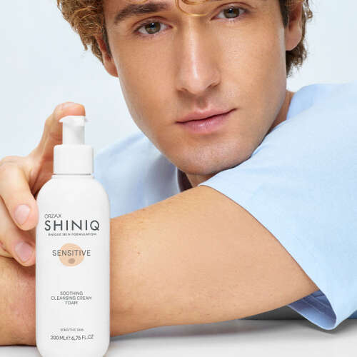 Shiniq Sensitive Hassas Ciltler için Temizleyici Krem Köpük 200 ml - 4