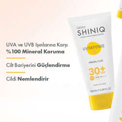 Shiniq UV Defense Mineral Filtreli Güneş Koruyucu SPF 30+ 100 ml - 2
