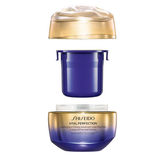 Shiseido Vital Perfection Uplifting and Firming Advanced Cream Enriched 50 ml - Refill - 2