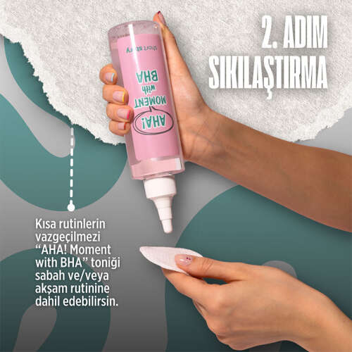 Short Story AHA! MOMENT WITH BHA Arındırıcı Tonik 200 ml - 4