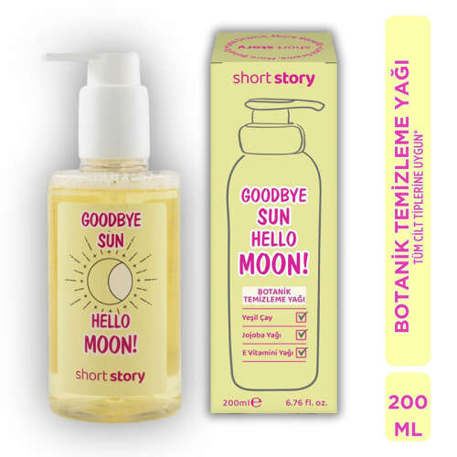Short Story GOODBYE SUN, HELLO MOON! Yüz Temizleme Yağı 200 ml - 2