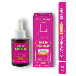 Short Story TIME TO SHINE DEAR! SPF50+ C Vitaminli Güneş Serumu 30 ml - 2