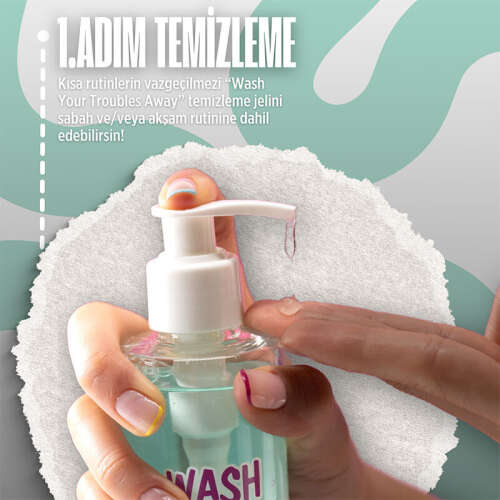Short Story WASH YOUR TROUBLES AWAY Yüz Temizleme Jeli 200 ml - 4