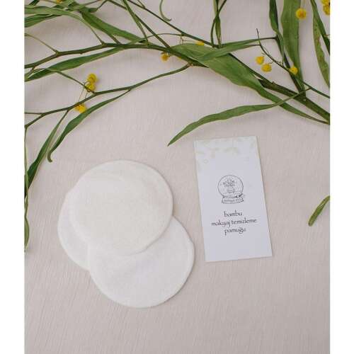 Simya Evi Bambu Makyaj Temizleme Pamuğu - Simya Evi