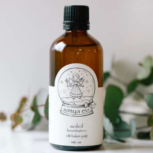 Simya Evi Soleil Bronzlaştıcı Cilt Bakım Yağı 100 ml - Simya Evi