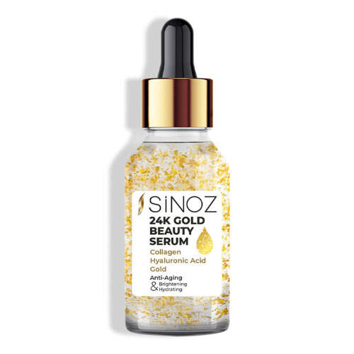 Sinoz 24K Altın Yüz Bakım Serumu 30 ml - Sinoz