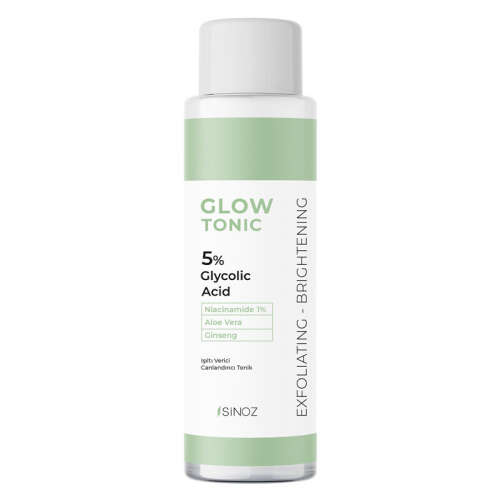 Sinoz Glow Tonic 5 Glycolic Acid Işıltı Verici Canlandırıcı Tonik - Sinoz