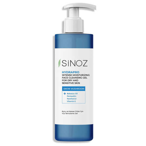 Sinoz Hydrapro Kuru ve Hassas Ciltler İçin Yüz Temizleme Jeli 400 ml - Sinoz
