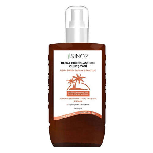 Sinoz Kusursuz Bronzlaştırıcı Güneş Yağı Spreyi 200 ml - Sinoz