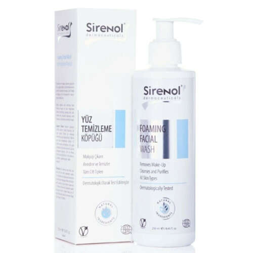 Sirenol Natural Yüz Temizleme Köpüğü 250 ml - Sirenol