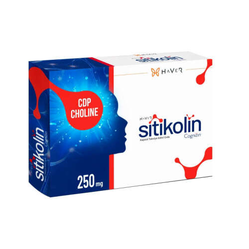 Sitikolin Cognizin 250 mg 30 Kapsül - Haver Farma