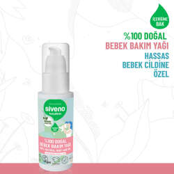 Siveno %100 Doğal Bebek Bakım Yağı 50 ml - 2