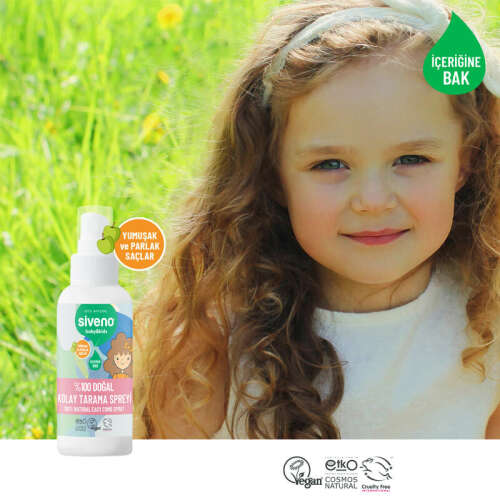 Siveno %100 Doğal Çocuklar İçin Kolay Tarama Spreyi 100 ml - 4